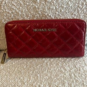 Michael Kors leather wallet
